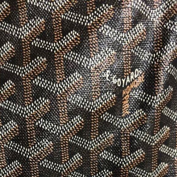 🔥EXTRA LARGE🔥Goyard Saint Louis GM Black St Louis Shoulder Tote Bag Purse - Picture 8 of 13